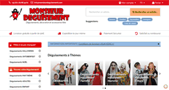 Desktop Screenshot of monsieurdeguisement.com